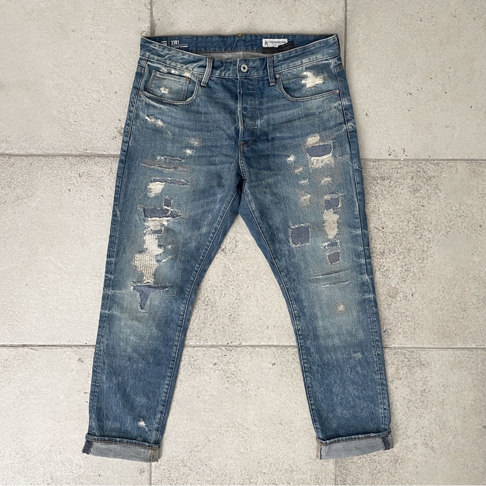 G-STAR restored denim 3011 STRAIGHT TAPER (34x32)